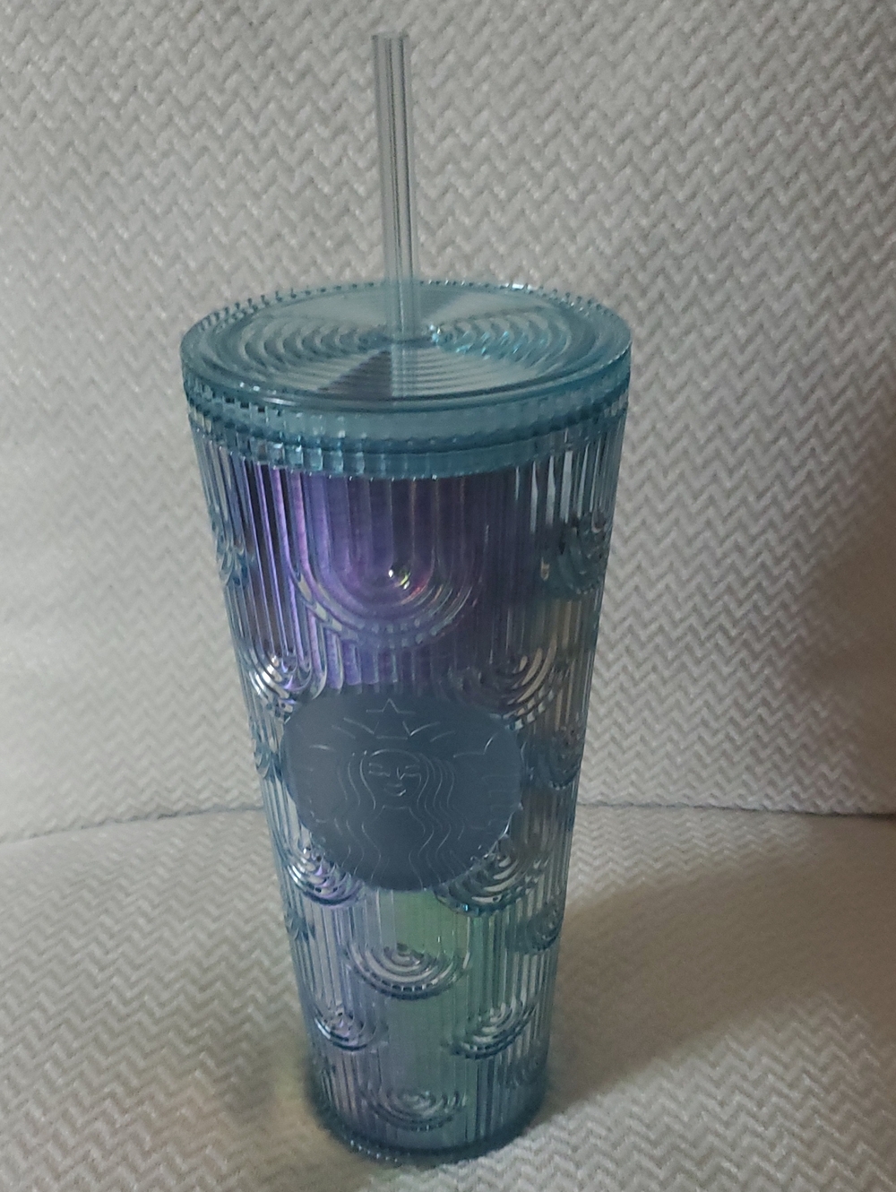 Starbucks 2022 Iridescent Mermaid Scales Tumbler